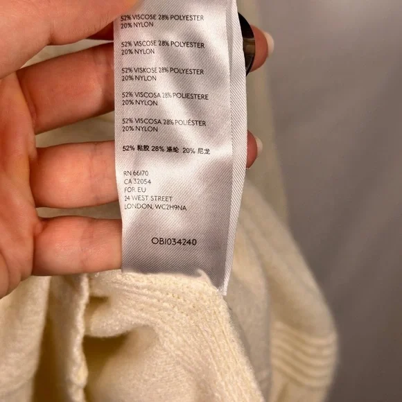 By Anthropologie cozy essential ribbed mock neck button shoulder knit sweater XL - Picture 11 of 14